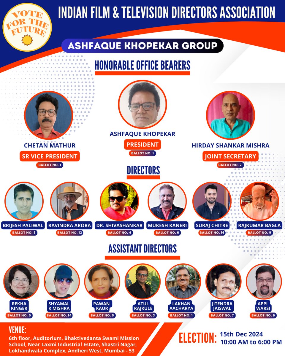 SurajChitre's tweet photo. IFTDA FOR YOU -ASHFAQUE KHOPEKAR GROUP - ELECTIONS 2024 https://t.co/s71C8DIkkm