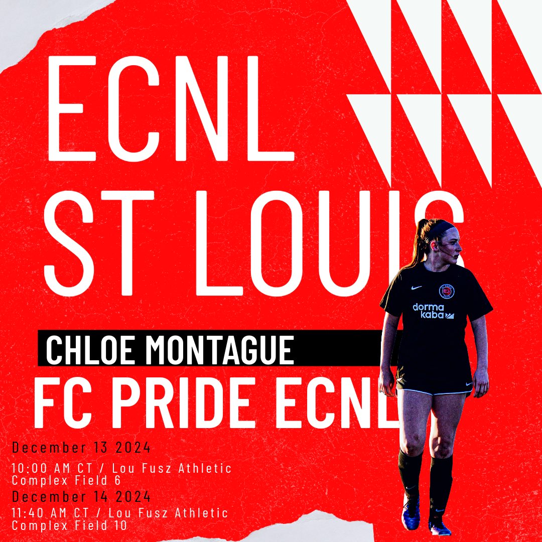 Chloe Himmell (@chloehim19) on Twitter photo Excited for this opportunity! Coaches I hope to see you there! Safe travels everyone! <a href="/FCPride07ECNL_G/">FC Pride 07/06 (G) ECNL</a> <a href="/FCPRIDESOCCER/">FC PRIDE</a> <a href="/ImYouthSoccer/">ECNL/GA/Recruiting/College Soccer</a> <a href="/ImCollegeSoccer/">College Soccer Truth ™</a> <a href="/ECNLgirls/">ECNL Girls</a> Excited for this opportunity! Coaches I hope to see you there! Safe travels everyone! <a href="/FCPride07ECNL_G/">FC Pride 07/06 (G) ECNL</a> <a href="/FCPRIDESOCCER/">FC PRIDE</a> <a href="/ImYouthSoccer/">ECNL/GA/Recruiting/College Soccer</a> <a href="/ImCollegeSoccer/">College Soccer Truth ™</a> <a href="/ECNLgirls/">ECNL Girls</a>