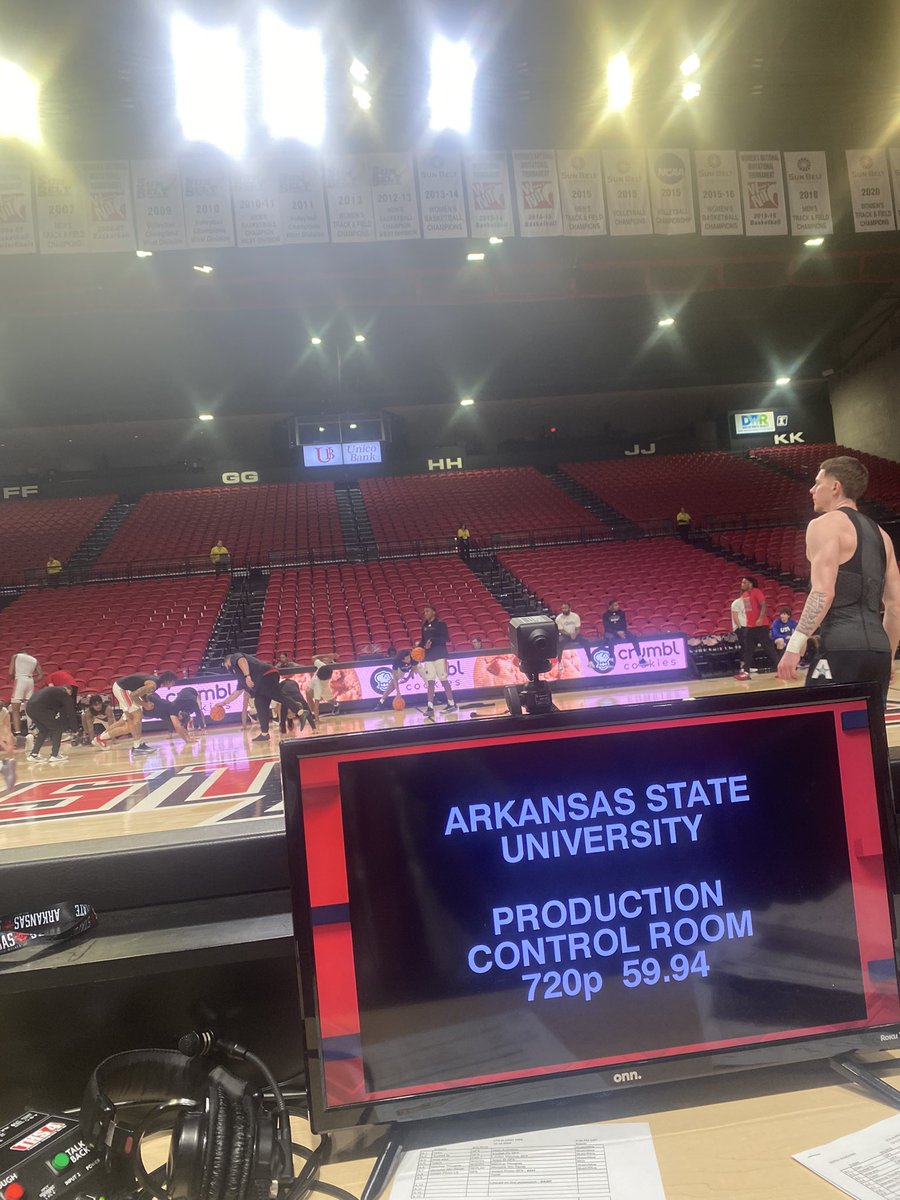 Graham Doty (@grahamdoty) on Twitter photo Former Sun Belt foes meet again tonight as <a href="/AStateMB/">Arkansas State Men’s Basketball</a> host <a href="/UTAMavsMBB/">UT Arlington Men’s Basketball</a> in the 68th meeting between the two programs. Join me and <a href="/stAteBoyer/">Brian Boyer</a> at 7 on <a href="/ESPNPlus/">ESPN+</a>! Former Sun Belt foes meet again tonight as <a href="/AStateMB/">Arkansas State Men’s Basketball</a> host <a href="/UTAMavsMBB/">UT Arlington Men’s Basketball</a> in the 68th meeting between the two programs. Join me and <a href="/stAteBoyer/">Brian Boyer</a> at 7 on <a href="/ESPNPlus/">ESPN+</a>!