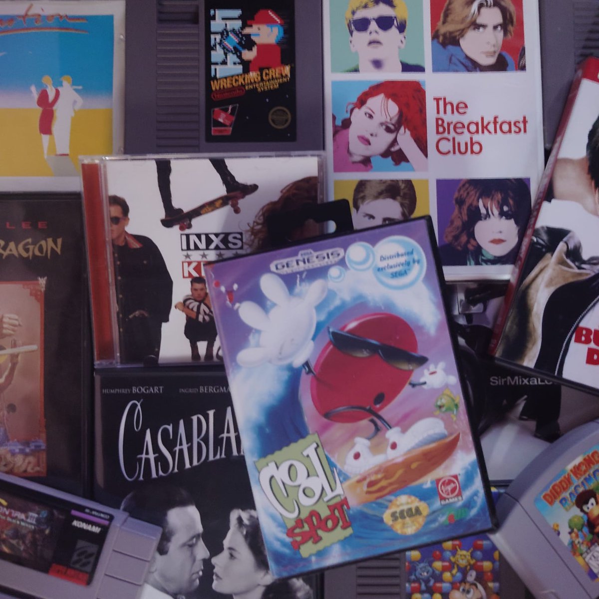 Retro Collage 2 #cineclasico #musicaretro #retrogaming