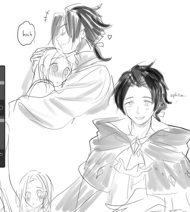 sorry i haven't been posting much 🥲 here's some scribbles!! 