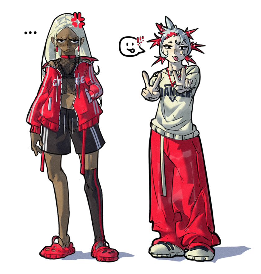 Chib2005's tweet photo. DONE WITH TESTS 🔥
Luh outfit swap doodle now I can get back to drawing more https://t.co/ig0v0tJBZr