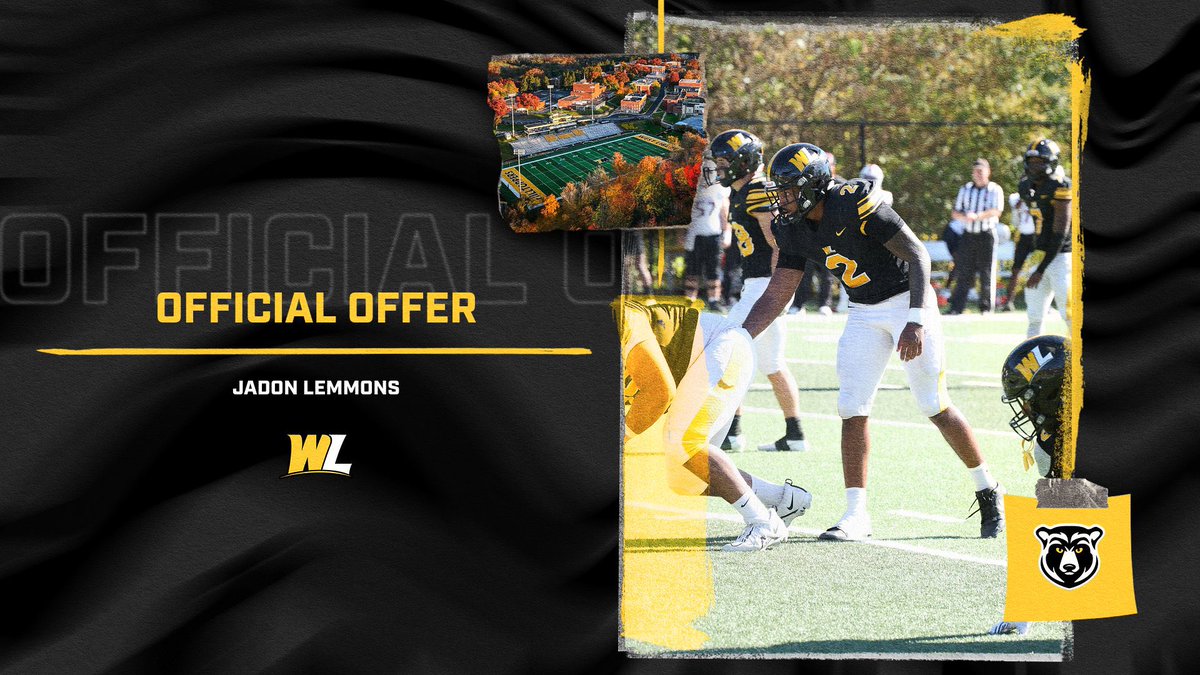 Jadon “Ja Lem” Lemmons (@jadonlemmons_) on Twitter photo After a great talk with <a href="/coachmonte91/">jeff monteroso</a> I am blessed to receive a D2 offer from West Liberty University!
<a href="/WLU_Football/">WLU Football</a> <a href="/CoachJDiazMC/">John Diaz</a> <a href="/CoachStuMC/">Mike Stuart</a> <a href="/CoachJStuart/">John Stuart</a> <a href="/CoachCasillas91/">Chris Casillas</a> <a href="/JalinBurrell/">Jalin Burrell</a> <a href="/JUCOFFrenzy/">JUCO Football Frenzy</a> After a great talk with <a href="/coachmonte91/">jeff monteroso</a> I am blessed to receive a D2 offer from West Liberty University!
<a href="/WLU_Football/">WLU Football</a> <a href="/CoachJDiazMC/">John Diaz</a> <a href="/CoachStuMC/">Mike Stuart</a> <a href="/CoachJStuart/">John Stuart</a> <a href="/CoachCasillas91/">Chris Casillas</a> <a href="/JalinBurrell/">Jalin Burrell</a> <a href="/JUCOFFrenzy/">JUCO Football Frenzy</a>