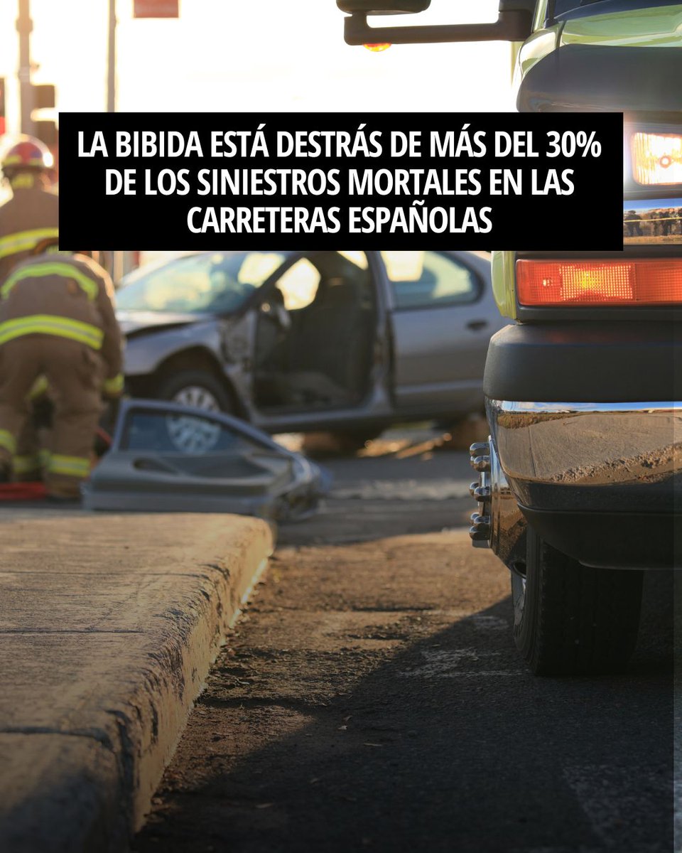 TranscardES's tweet photo. 🚨 En 2023 se reportaron más de 1,000 muertes en accidentes de tráfico relacionados con la bebida. 

📉 Como parte de los esfuerzos por mejorar la seguridad vial, la @dgt_es ha redcido el límite de alcohol en sangre de 0,5 a 0,2 gramos por litro. https://t.co/1zZv1g8sPx