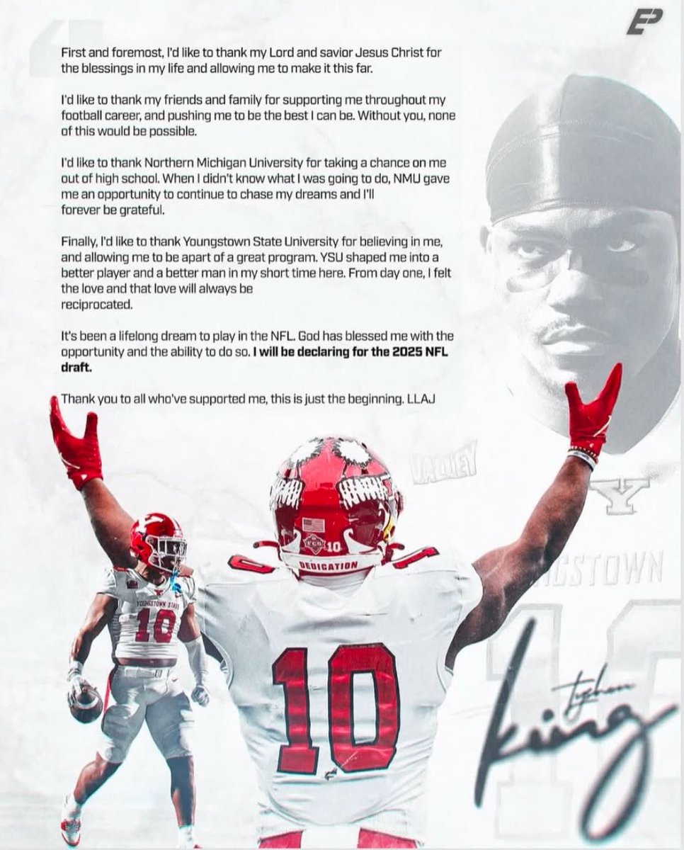 Welcome to the family <a href="/tyshon/">d</a>.king!!! <a href="/youngstownstfb/">YSU Football (Archived) - now @ysufootball</a> <a href="/seanjay89/">aLajaNaki  </a> <a href="/rayj1906/">Ray Jackson</a> @mr_serv_on_nolimitrecords <a href="/dreammgmt/">DREAM MANAGEMENT</a> @ytownpenguinpodcast @youngstownclothingco <a href="/fideltalksnfl/">Fidel Barraza 🎙🏈</a>