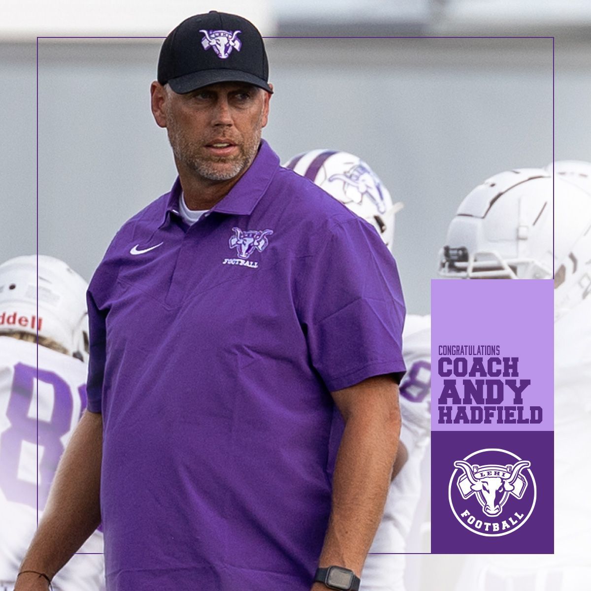 Congratulations to Andy Hadfield for being named as the next head coach for the Lehi Pioneers! Andy has spent the past 10 years working closely with Coach Larson, and will continue to develop one of the strongest programs in the state! Read more at lehifreepress.com/2024/12/12/bre…