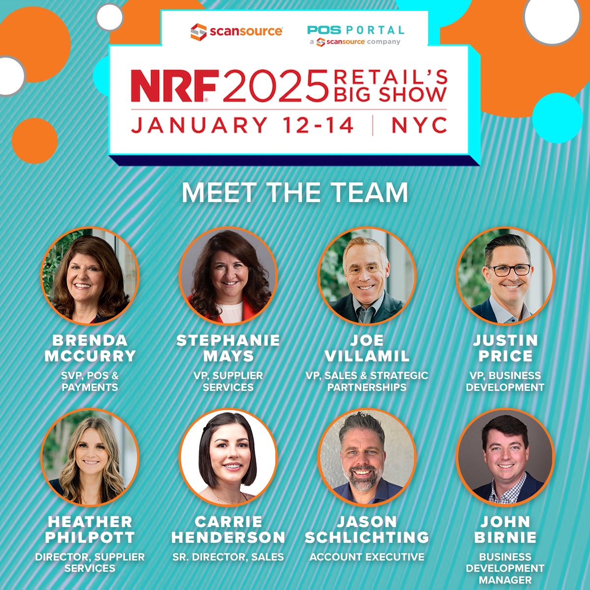 We’re heading to The Big Apple, January 12-14, for #NRF2025 and would love to connect! Let’s expand your offerings with the latest retail products and services. We look forward to seeing you there!✨