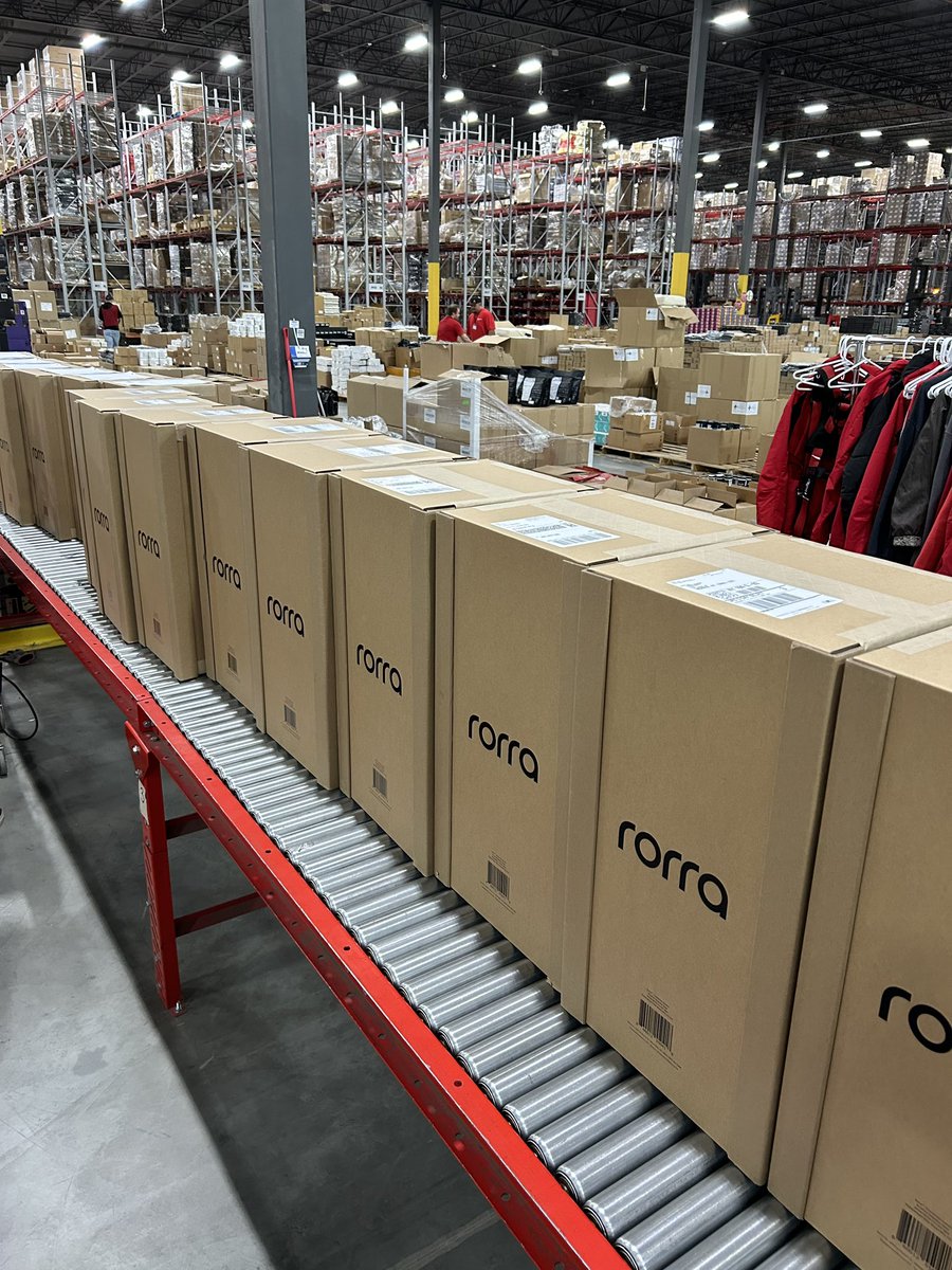 Orders from the first batch are on their way to customers! 🚀