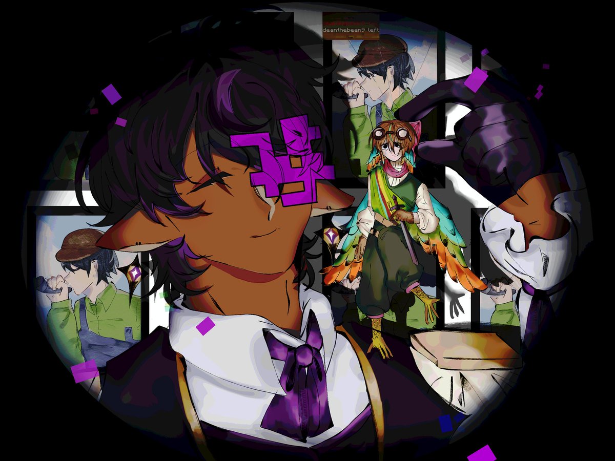 //UU spoilers
.
.
#UnstableUniverse #ashswagfanart #Parrotx2fanart #deanthebean9fanart