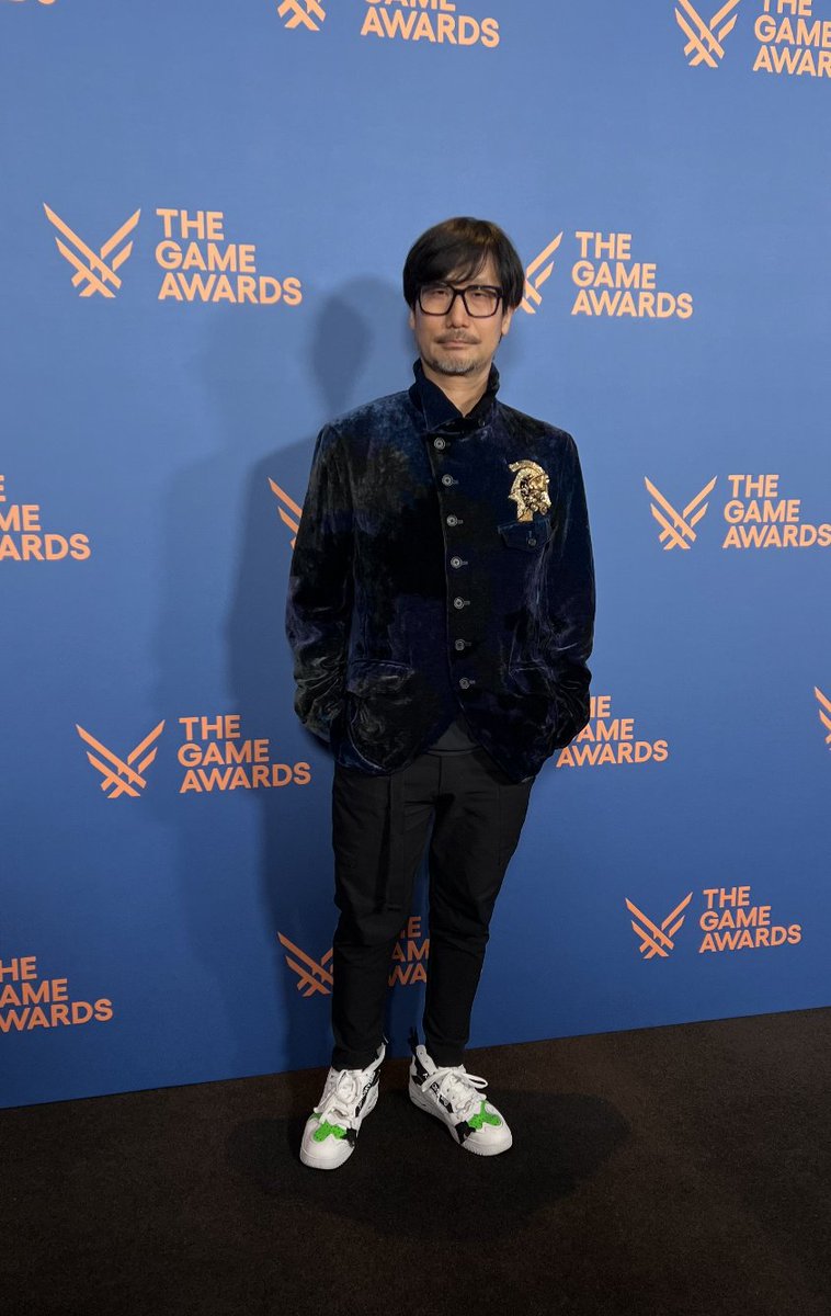 Hideo Kojima has arrived at #TheGameAwards