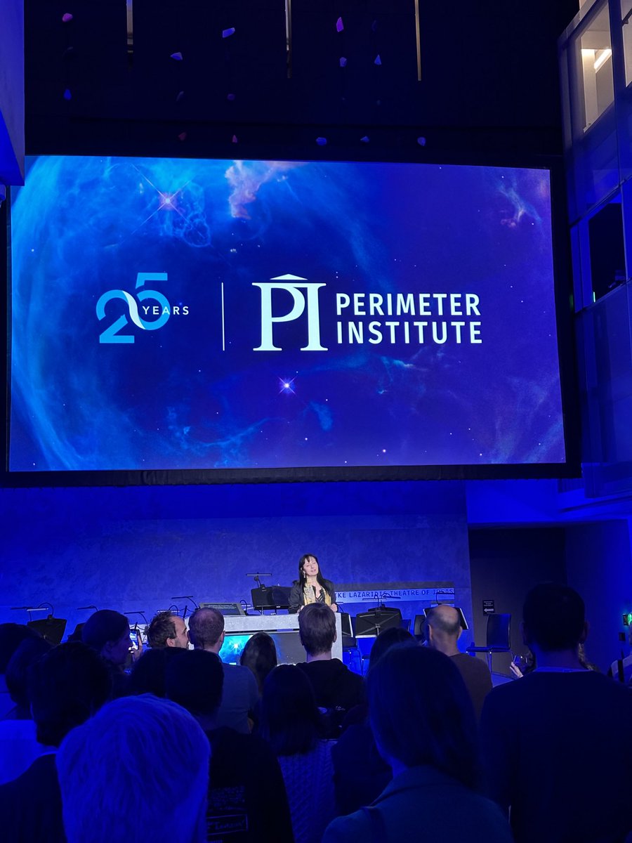 tanderso463's tweet photo. Congrats ⁦@Perimeter⁩ on your 25th anniversary - asking the most difficult questions in the universe! https://t.co/2Ze5tPKqAr