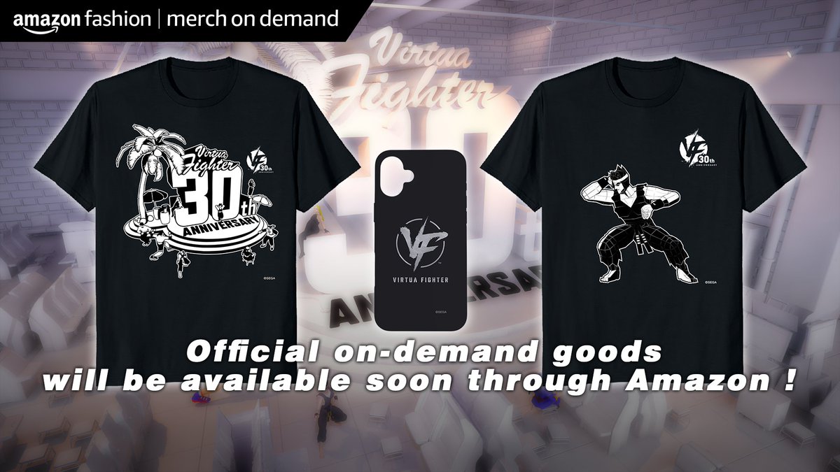 VF_SEGA's tweet image. To celebrate 30 Years of Virtua Fighter, we've released the Virtua Fighter Profile Cards generator on our VF30th Anniversary official website.
Official on-demand goods will be also available soon through Amazon!

virtua-fighter.com/30th/en/

#VF30th
#LegacyVF