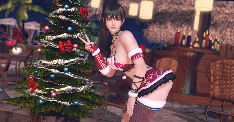 doax_vv_staff's tweet photo. 【新クリスマスコーデ登場🎄】

今年のクリスマスはSSR水着『メリクリ☆スターライト』が登場🎉

星模様いっぱいのギャル可愛い「ビキニサンタ」風の水着で、明るくて楽しいクリスマスにしよう🎄

期間中ログインで、最大70連分のガチャチケットがもらえるよ💖

12/27 (金) 11:59 まで♪
#DOAXVV