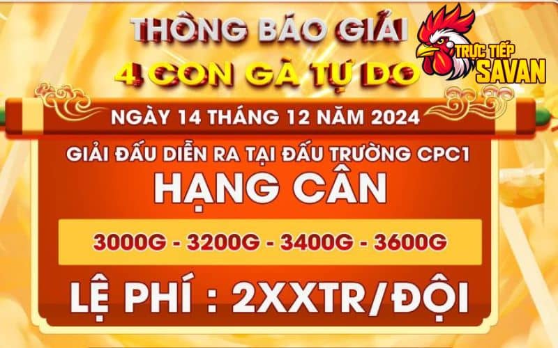tructiepsavan1's tweet photo. [Thông Báo] Giải 4 Con Gà Tự Do Tại CPC1 14/12/2024
#thongbaogiai4congatudo ##tructiepsavan2 #dagatructiep #dagac1 #dagac2 #dagac3 #dagac4 #dagac5 #tructiepsavan

Xem thông tin chi tiết tại: https://t.co/OLWlmiSvXi https://t.co/qGtl4Q7xOJ