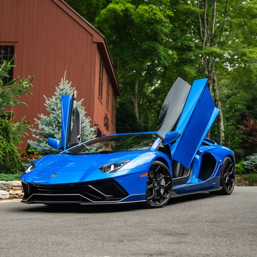 A stunning 2022 Lamborghini Aventador Ultimae with just 982 miles