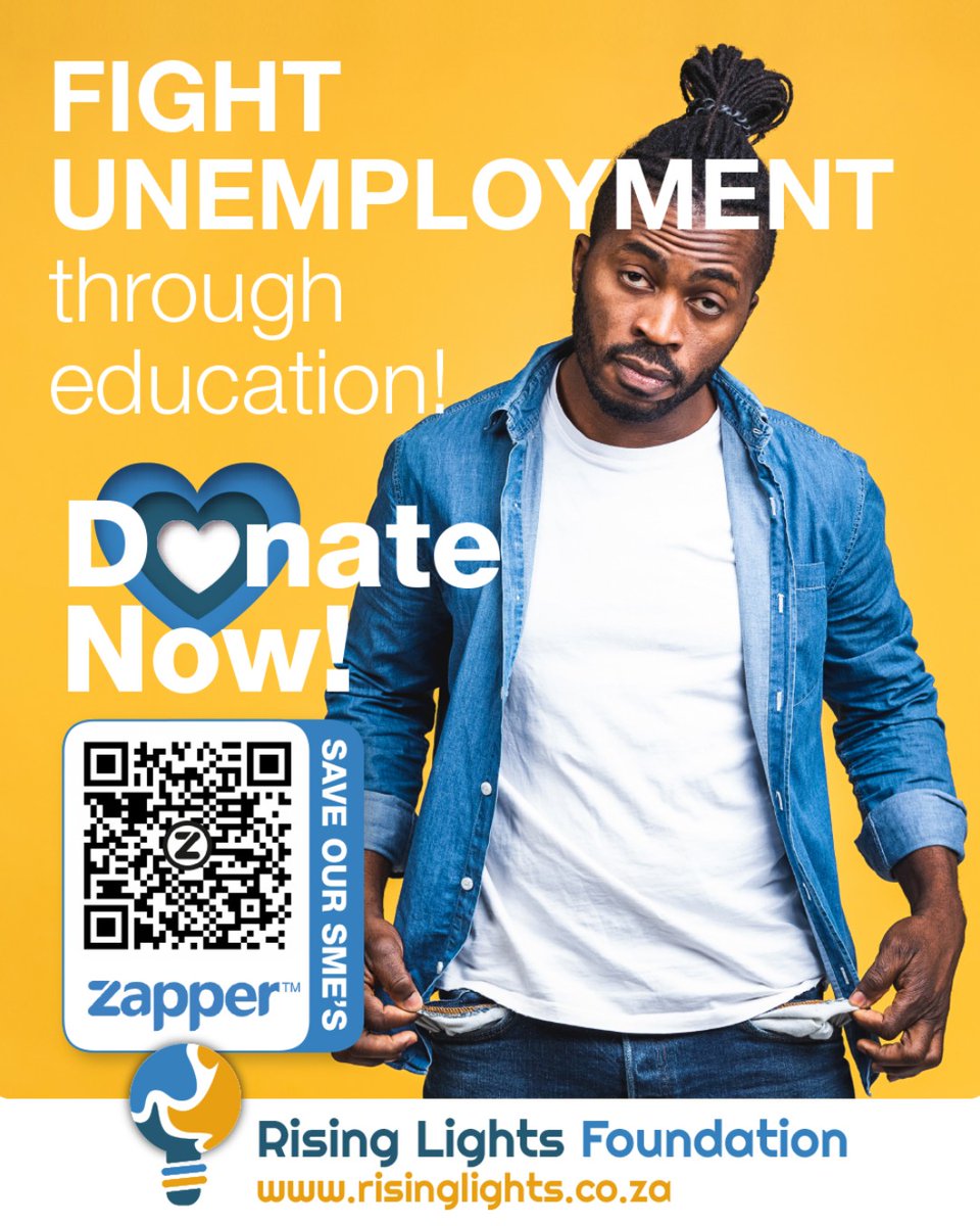RisingLightsOrg's tweet photo. Donate to Rising Lights Foundation & Create Youth Employment, and be part of the solution for saving lives for as little as R50; scan the code attached. For more information, visit https://t.co/2MNN7QJjWc
Thank You!
#Taxdeduction #Charitablecontribution #Giveback #SME_Advice https://t.co/rfZjaTael2