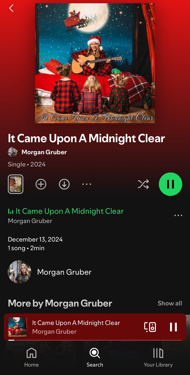It Came Upon A Midnight Clear” is out on all platforms. Be sure to stream it this holiday season🎄🎁⭐️