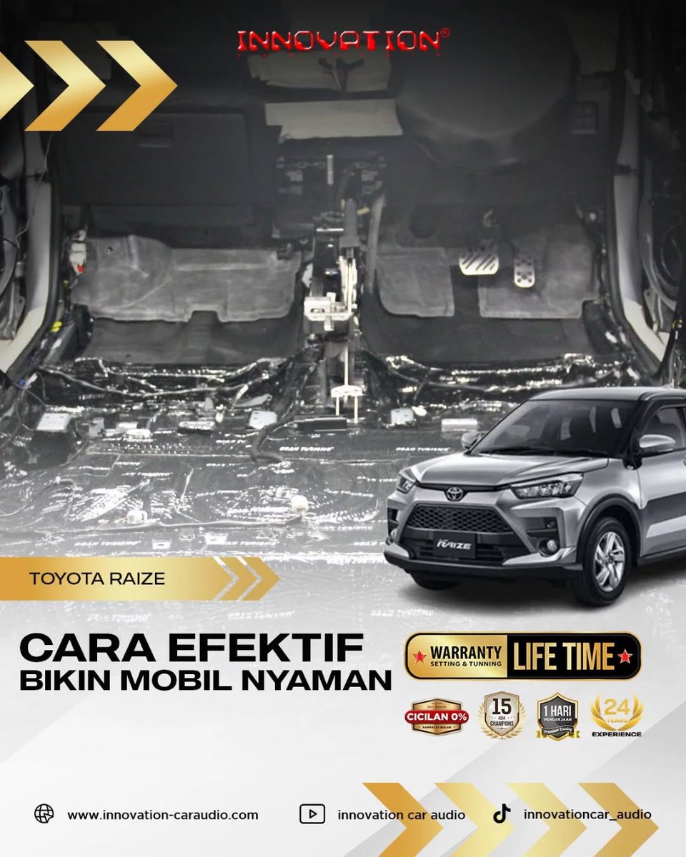 Audio_Peredam's tweet photo. Road noise memang sangat menyebalkan dan mengganggu…

Ini dia solusi dari masalah tersebut. dengan pemasangan peredam, membuat mobil mu semakin terasa nyaman.

selain itu, dengan penambahan peredam juga membuat kualitas audio kamu naik berkali kali lipat lohhh https://t.co/59X06HB8zm