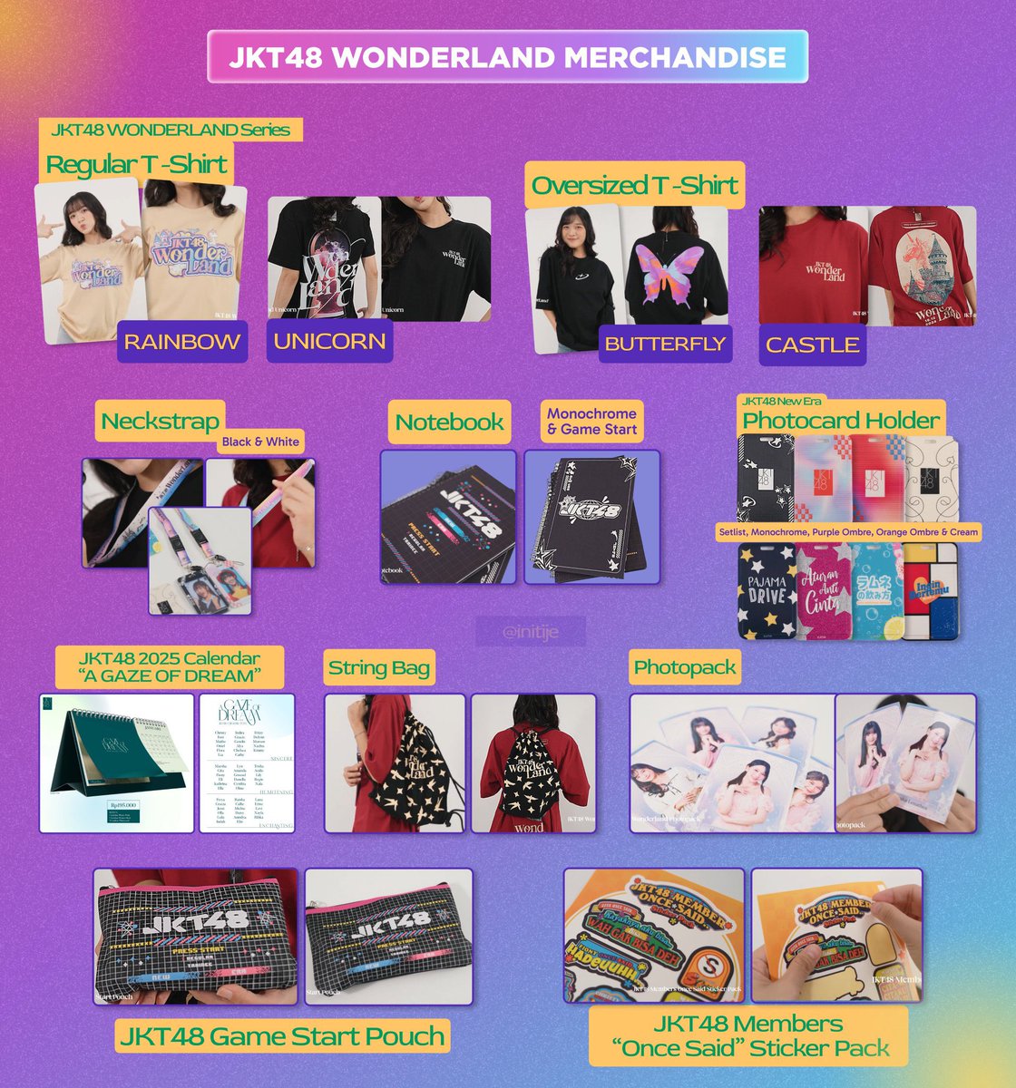 desiws15_'s tweet photo. Open Jastip JKT48 Wonderland Merchandise

Photopack Only 5k / pack
Yang Lain 10k sampai 20k
Pengiriman via Shopee Gratis Ongkir atau bisa COD Venue buat yang males antri https://t.co/Ex6oWmdoXr