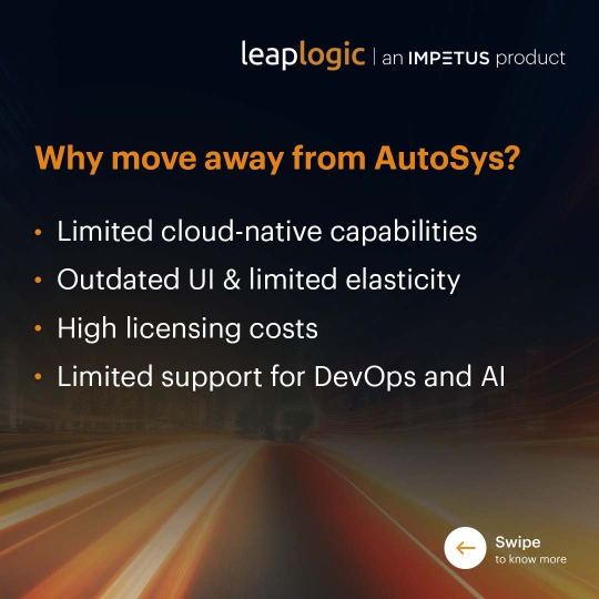 ImpetusLife's tweet image. Legacy orchestration tools such as #AutoSys are increasingly outdated and require modernization to meet current business demands. 

Read our Executive Overview Summary: lnkd.in/daeGx7w7

#Austosys #AmazonMWAA #workloads #modernization