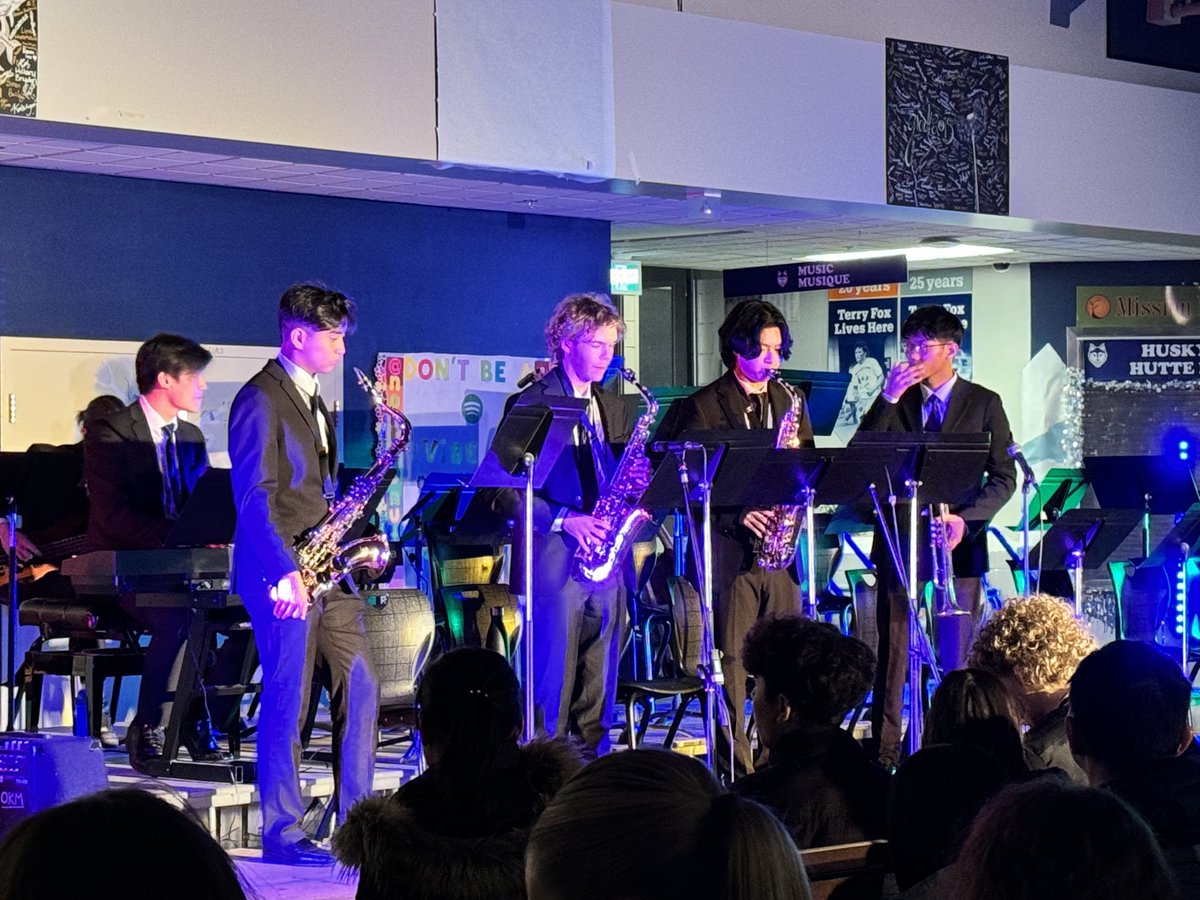 Enjoying Ecole OKM’s Jazzmas Concert! Music programs are critical to a liberal arts education and are a gift for the community! Choral and band programs enrich students’ and the communities lives with the universal language of music!