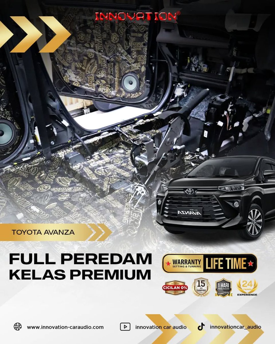 Audio_Peredam's tweet photo. Pasang peredam bergaransi?

emg ada toko yang berani kasih garansi? ya tentunya Innovation Car Audio lah. Garansi nya seumur hidup🔥 https://t.co/LNMgDEDWsB
