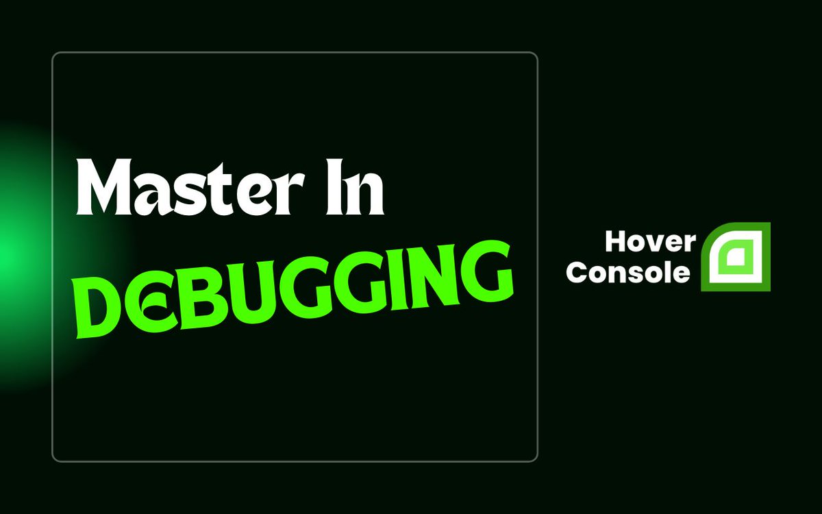 khalid_farhan's tweet image. Hover Console v0.24 is here! 🚀 

+ Small-screen 
+ AI-powered error fixes 
+ In-page console 

Redefining debugging for developers 

🔗 chromewebstore.google.com/detail/hover-c…

#JavaScriptDebugging #HoverConsole