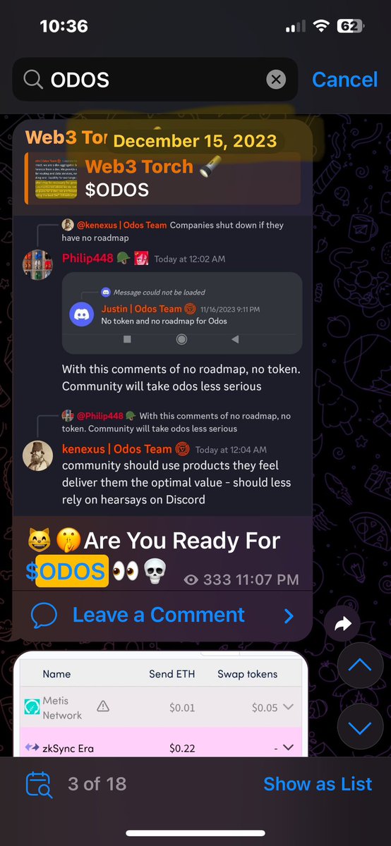 After shilling for years. Multiple posts - Multiple routes.

$ODOS is finally going to tokenize. Check Your eligibility here app.odos.xyz/rewards while claims begin on December 20, 2024.

494,278 eligible addresses will receive retroactive $ODOS rewards based on historical