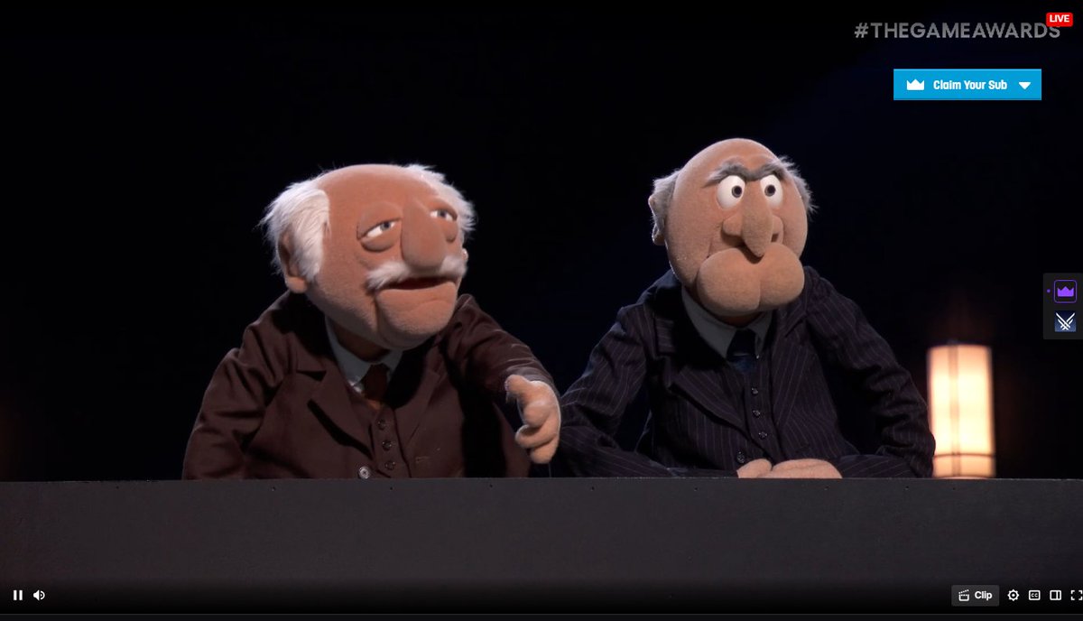game awardsda feto kuklası var, ben izlemem aga