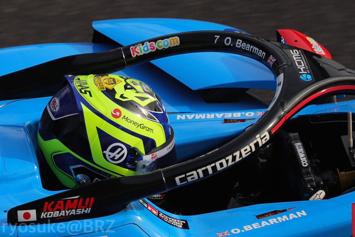 Yk23sh's tweet photo. Ollie has set the seventh best time 1:39'583, adapting to the super formula and improving lap by lap #OB87 #F1 https://t.co/S9fb7zMsQM