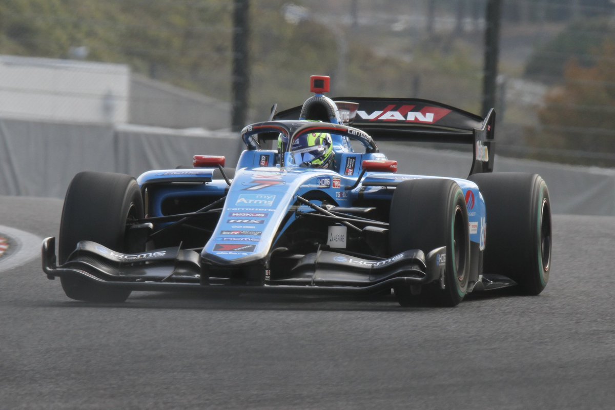 Yk23sh's tweet photo. Ollie has set the seventh best time 1:39'583, adapting to the super formula and improving lap by lap #OB87 #F1 https://t.co/S9fb7zMsQM