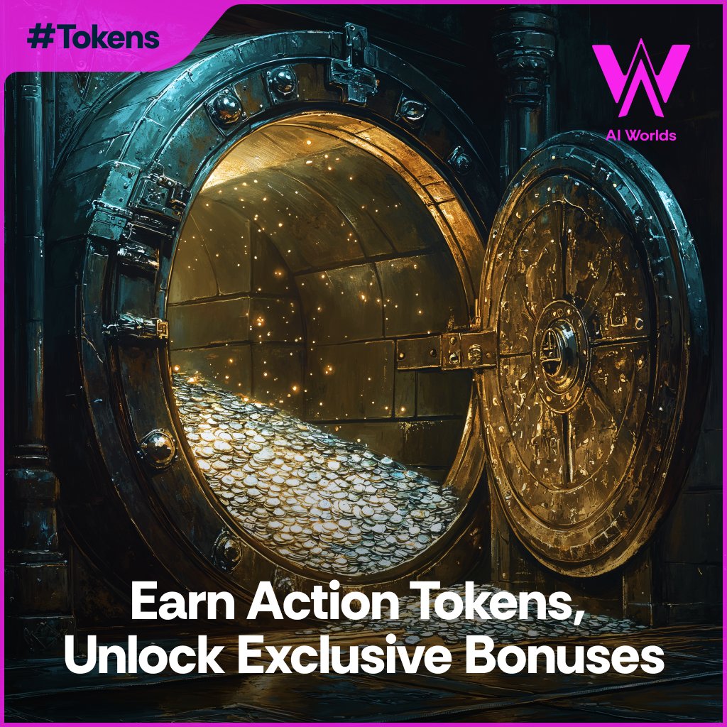 AIWORLDSGAMES's tweet image. Action tokens are the heartbeat of #AI Worlds!❤️‍🔥

Earn Action Tokens to level up, conquer challenges, and climb the ranks. ⚔️

Every token powers up your journey and transforms your adventure into something epic! 🌌🛡