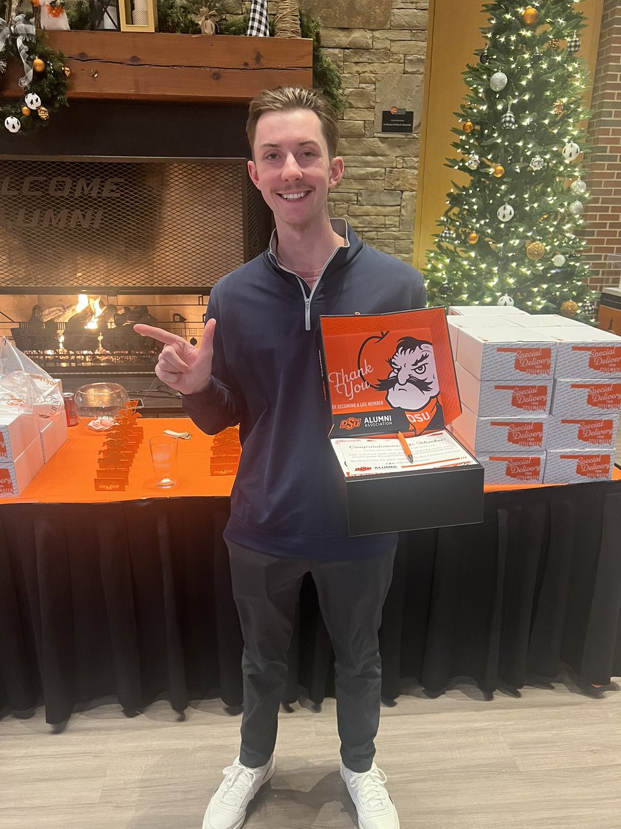 OKStateAlumni's tweet photo. Welcome to your Alumni Era! 🎓 Congratulations to the Class of 2024! 🤠

We had the best time celebrating our graduates and their amazing accomplishments tonight! We can’t wait for you all to make the OSU Alumni Association your home!🧡 Go Pokes! 

#okstate24 | @okstate https://t.co/jsiaZHgM5b