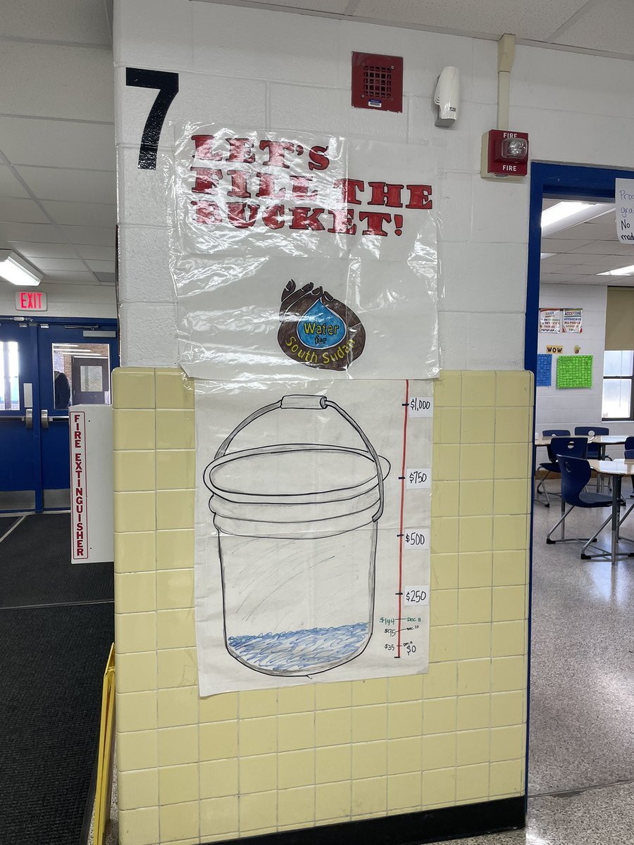 What a great start to our service project: making friendship bracelets to sell and chatting with a member of the WFSS outreach staff! <a href="/IngaMast/">Inga Mast</a> <a href="/JoyOlds13101/">Joy Olds</a> <a href="/WaterforSoSudan/">Water for South Sudan</a> <a href="/IMSEagles/">Independence Eagles</a>