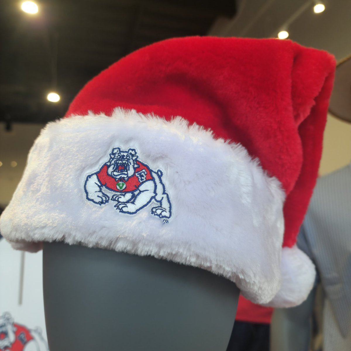 Spread some Ho Ho Holiday cheer with your own Fresno State Santa hat! Available for $28.
