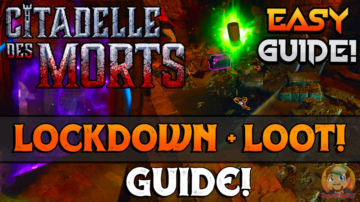 FREE PERK + LOCKDOWN GUIDE! Citadelle Des Morts! "Call of Duty: Black Ops 6 Zombies!" youtu.be/mjqE7mAyaSE #blackops6 #gaming #cod #zombies