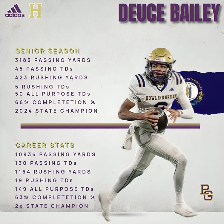 PurplesFootball's tweet photo. There are a lot of good players in the state of Kentucky, but we believe #2 is the best! #MRFOOTBALL https://t.co/NQtqSSC8zF
