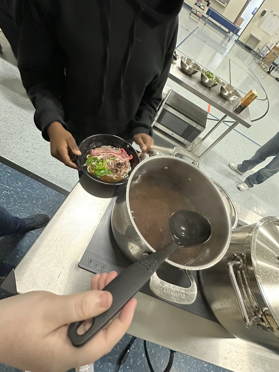 Happy National Pho Day from YMCA Culinary Studio! Our students are reaching new heights with their skills and trying new cusines. This dish really hit the spot! 🍲#culinaryarts #ymca