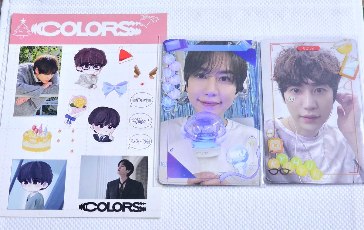 dalsae9's tweet photo. KYUHYUN 10th Anniversary Asia Tour [COLORS] in Seoul 규현 솔로 콘서트 중콘 나눔💫

일시 : 2024.12.21 (중콘)
수량 : 35set
인증 : 당일 콘서트 티켓
시간/장소 : 당일 타래로 안내예정 https://t.co/Jvy0Sh9wt5