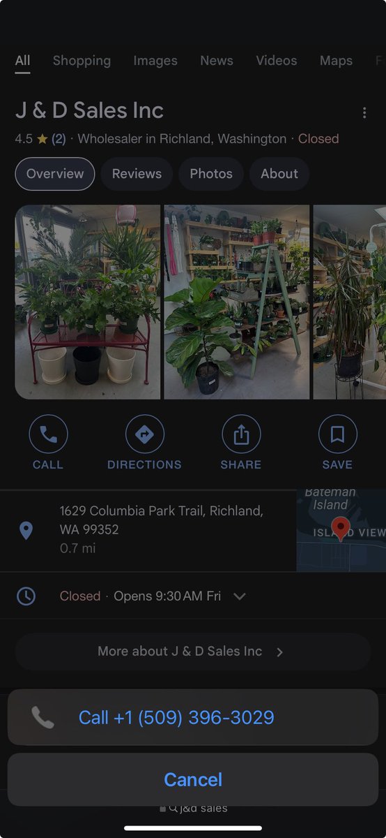 grows_llc's tweet photo. @Google help ! All my photos and phone # are going on the biz connected to me. And they moved. I tried to fix this and thought I had. How do I get my photos in my address and account. https://t.co/ajwIfgszV7