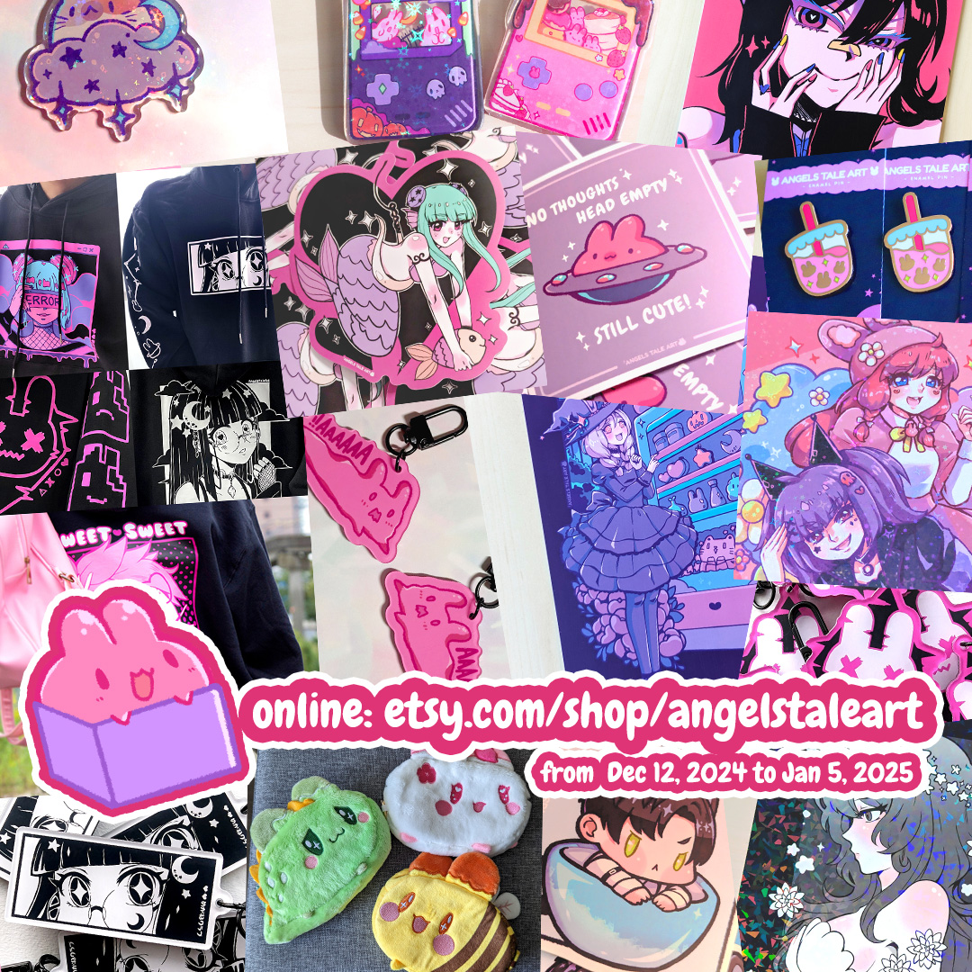 AngelsTale07's tweet image. ✨Holiday Sale ongoing with new items listed!✨
Come see if you fancy anything~ 🥰

Shop: etsy.com/shop/angelstal…

#etsysale #kawaii