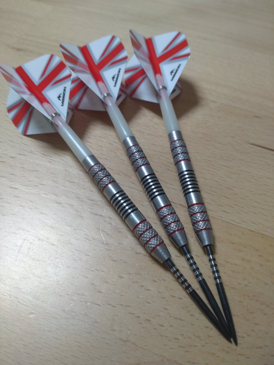siitake_darts's tweet photo. CDポイント38㍉付けてみた https://t.co/ADyiwy40go