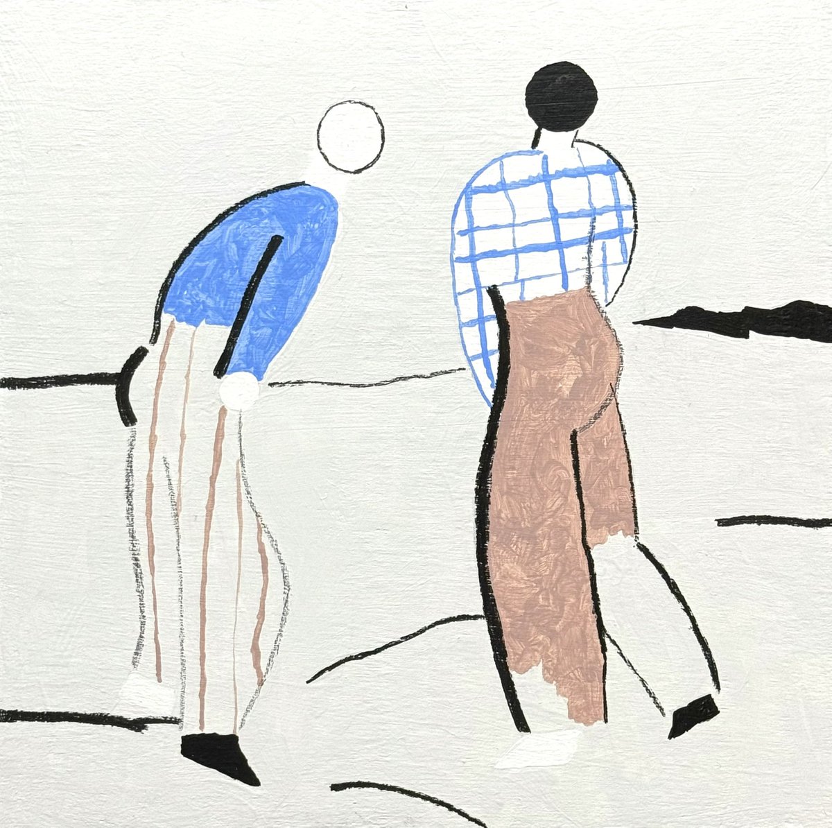 パーソナルワーク→需要に関係なく、ただただ描きたいもの、自分が見てみたいもの、なんだかよくわからないものを描きたい!

クライアントワーク→案件の魅力を引き立てるのに必要な絵を、出来る限りの知恵や技術を使って描きたい!

全然違うし、それぞれ楽しい。 