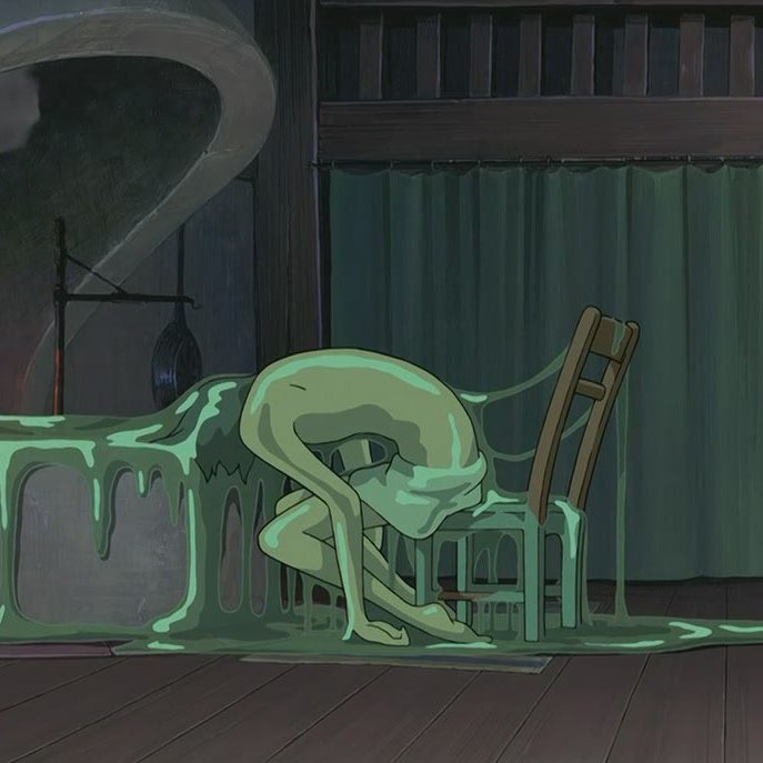 nicostrid's tweet image. howl turning into actual slime when he said he wasn't pretty after his hair accidentally turned orange and zuko getting sick after doing something good for the first time... they are the blueprint of drama queens