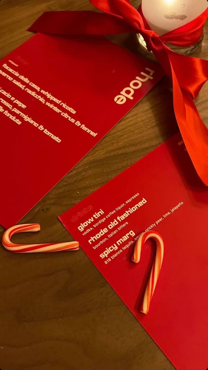 SkincareRhode's tweet photo. Rhode holiday party 2024✨❤️ https://t.co/71sGR0wtiy