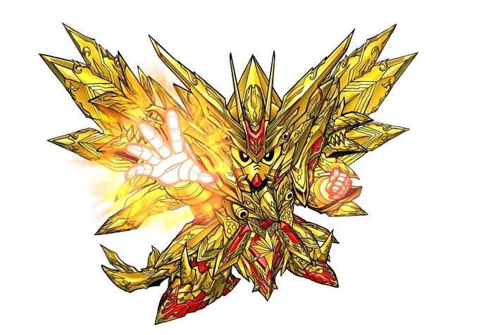 #今年の漢字にちなんで金色の作品あげるスペリオルストライクフリーダムドラゴン 