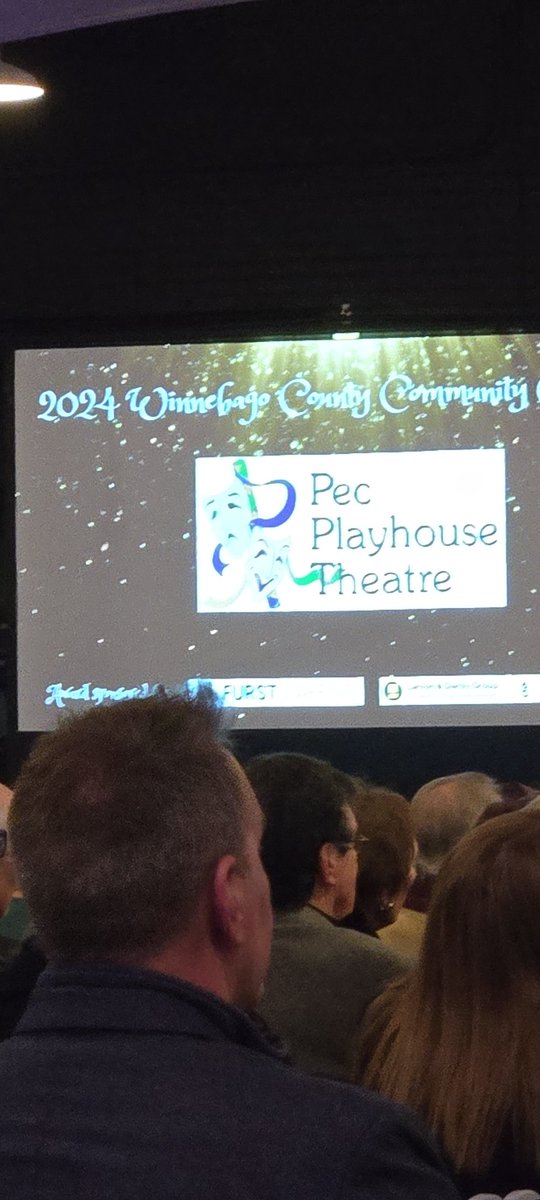 The Pecatonica Playhouse theatre was named the 2024 Winnebago County Community Champion.
