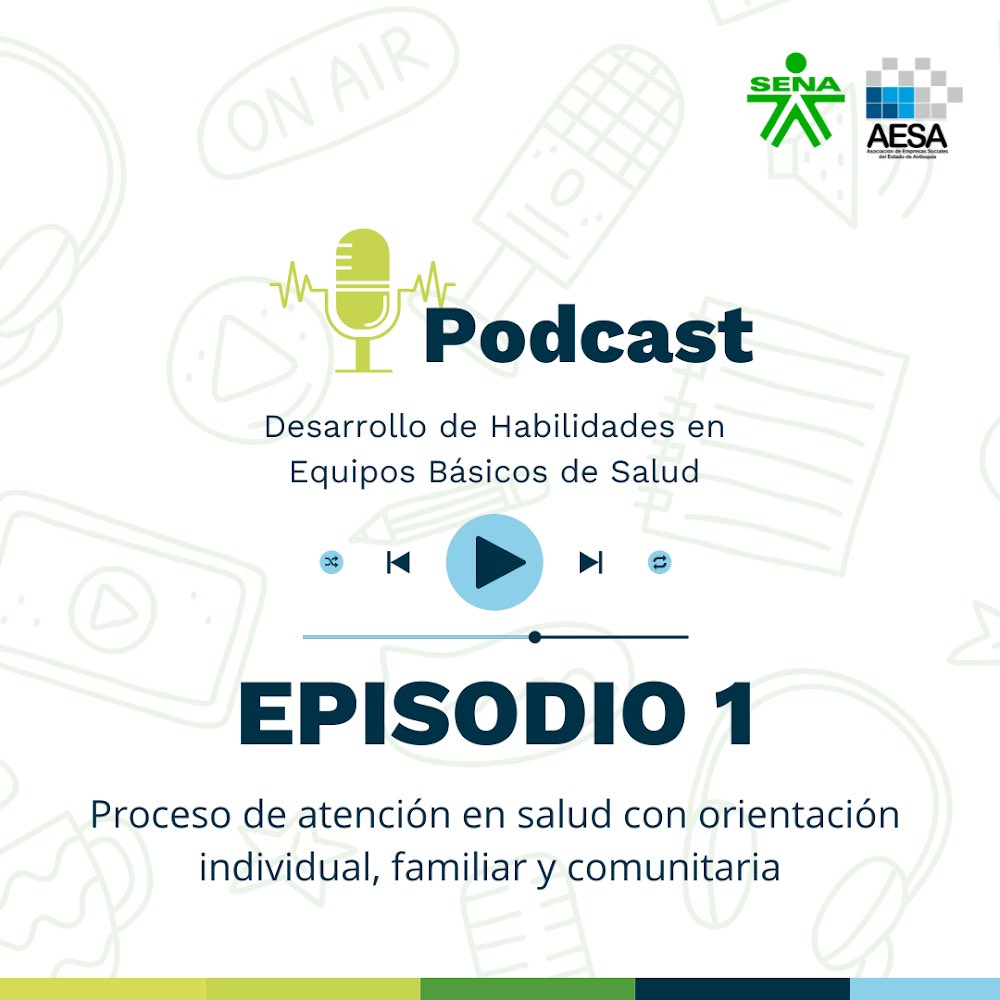 👋🏼¡Bienvenidos al primer episodio de nuestro podcast: Desarrollo de Habilidades en Equipos Básicos de Salud!🏥👩‍⚕️🧑‍⚕️

➡️Accede al episodio aquí: youtu.be/7TyD-a_sxKk

@RusbyVargas 
#Senaconlasempresas