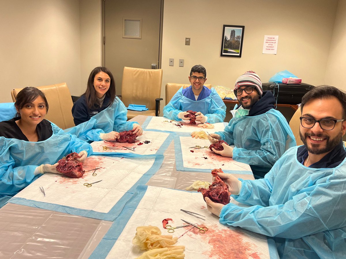 Nourhan A. Chaaban, MD (@nourhanchaaban) on Twitter photo A day with a hands-on heart anatomy session — taking us to the next level in cardiology and patient care! 🫀#CardiologyFellows #HeartAnatomy
<a href="/Mitra_Patel/">Mitra Patel, MD</a> <a href="/AhmedMaraeyMD/">Ahmed Maraey, MD</a> <a href="/MounaKodali/">Mouna Kodali</a> <a href="/ahmadamahdi/">Ahmad Mahdi</a> <a href="/UTCardFellows/">UT Cardiology Fellowship</a> <a href="/UToledoMed/">UToledo Medicine</a> <a href="/UTPCardiology/">UTP Cardiology</a> A day with a hands-on heart anatomy session — taking us to the next level in cardiology and patient care! 🫀#CardiologyFellows #HeartAnatomy
<a href="/Mitra_Patel/">Mitra Patel, MD</a> <a href="/AhmedMaraeyMD/">Ahmed Maraey, MD</a> <a href="/MounaKodali/">Mouna Kodali</a> <a href="/ahmadamahdi/">Ahmad Mahdi</a> <a href="/UTCardFellows/">UT Cardiology Fellowship</a> <a href="/UToledoMed/">UToledo Medicine</a> <a href="/UTPCardiology/">UTP Cardiology</a>