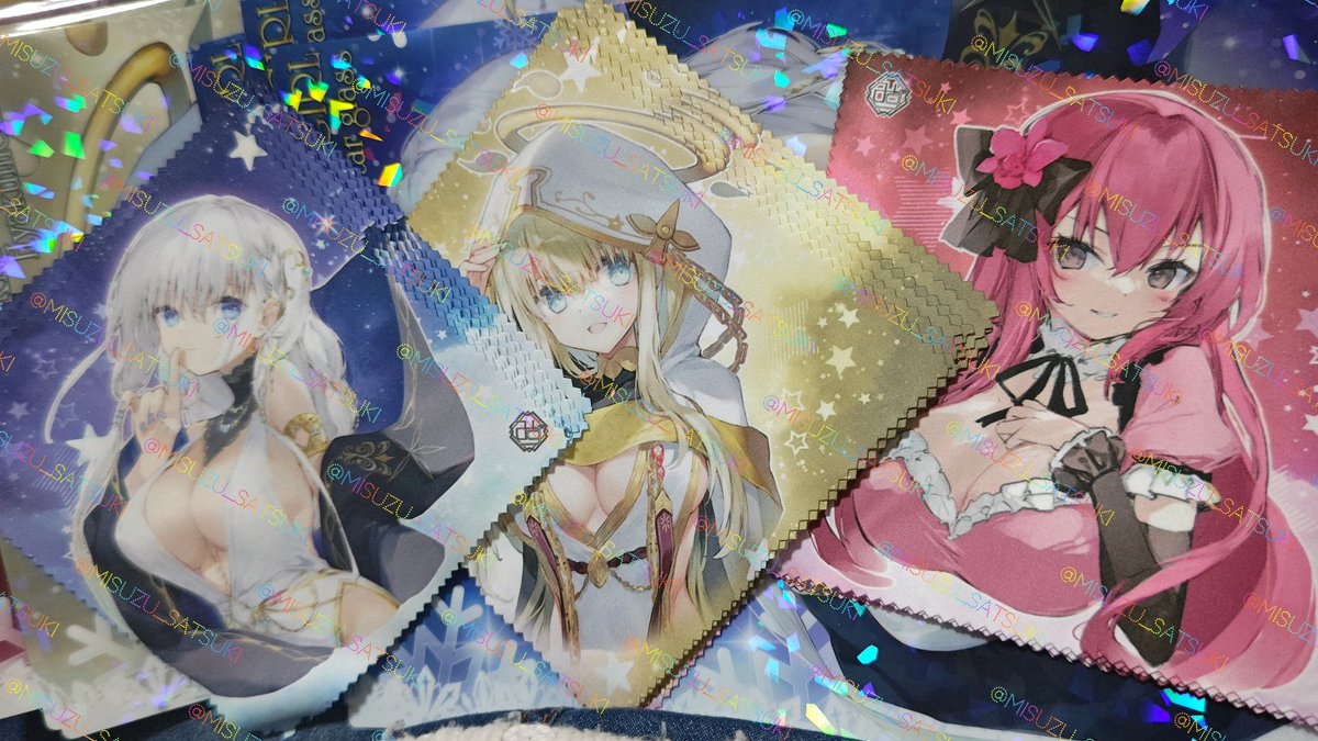 「ヾ(o'∀`o)ノワァーィグッズの色校届きました!写真が少し自動補正されてるので」|皐月深鈴‧✧̣̥̇‧お仕事募集中✧̇‧のイラスト